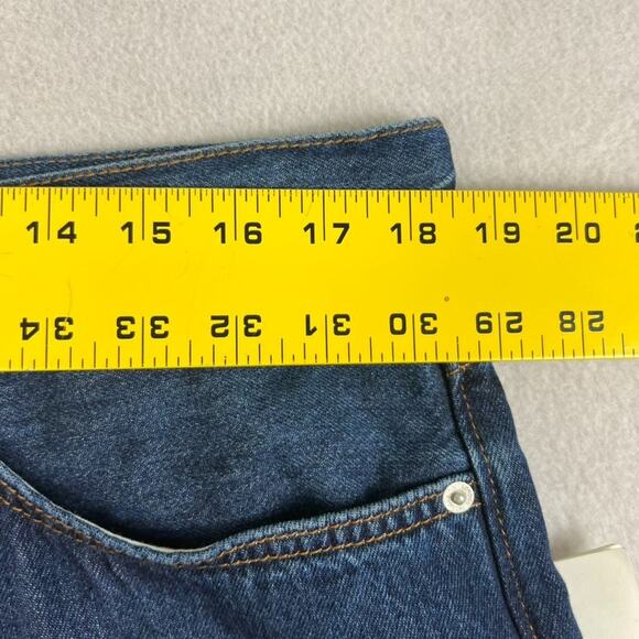 COS Jeans Women's Size 10 Dark Wash Extra Wide Leg Drawstring Belt Pants NWT - Picture 9 of 10